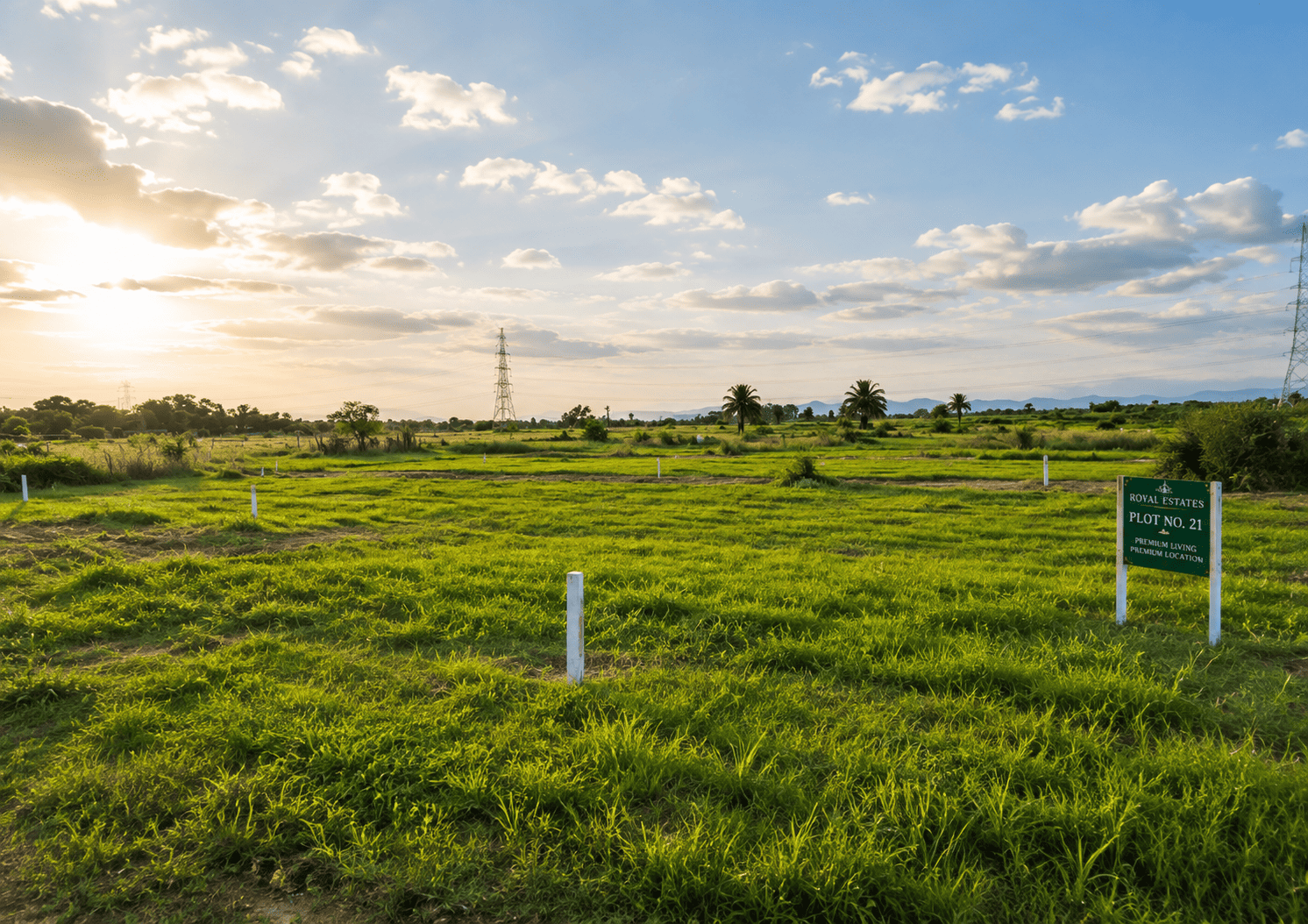 Plot 21 field landscape
